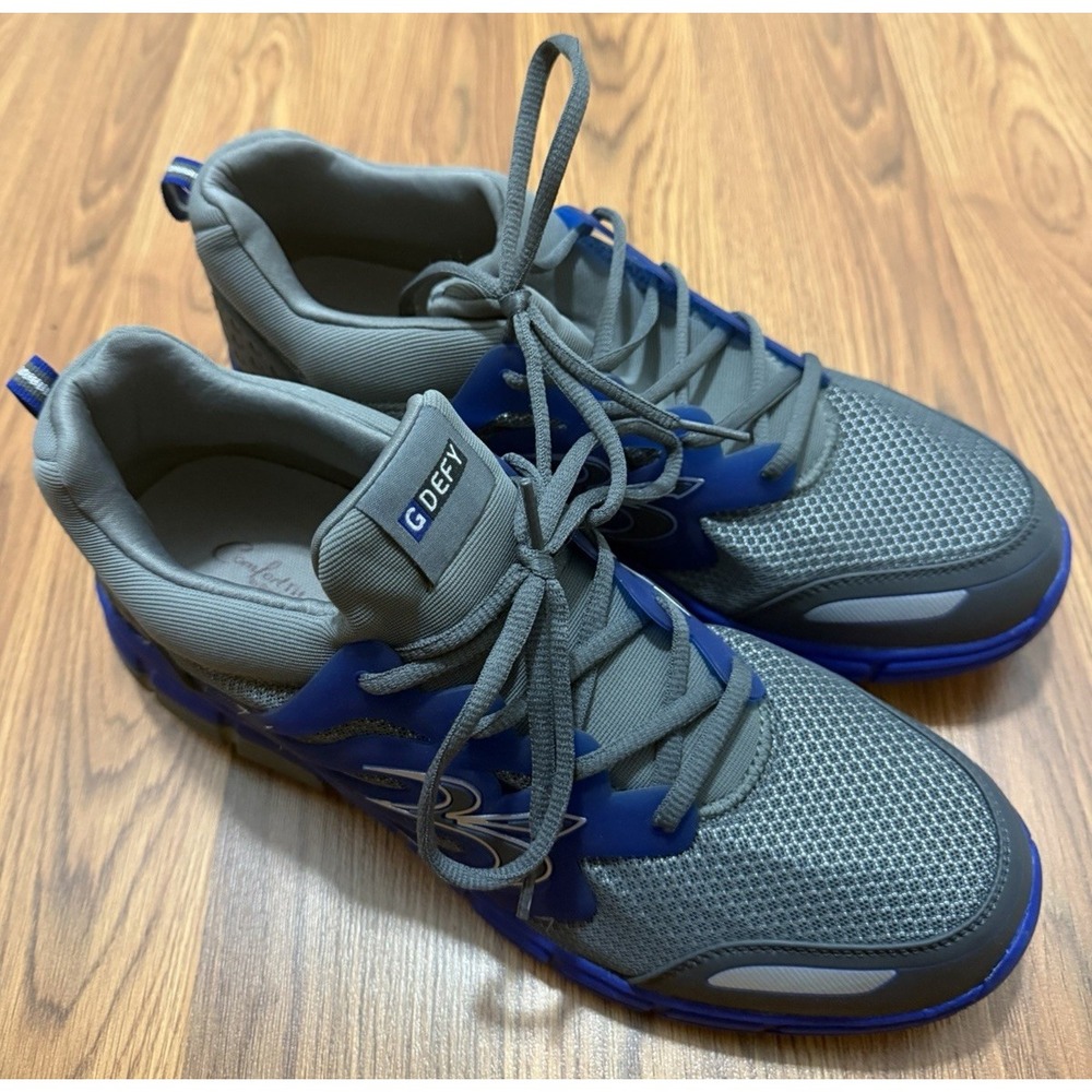 Gravity Defyer GDEFY Walking Shoes Mens 11.5 VersoShock Gray Blue